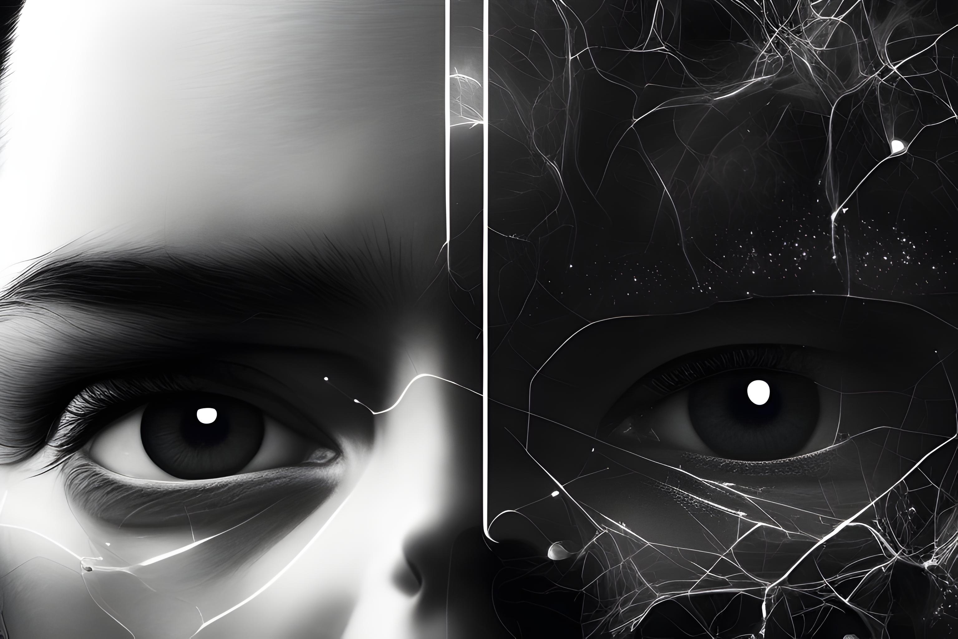 Un crâne humain réaliste, détaché d’un squelette complet, se dresse dans une obscurité profonde. So…